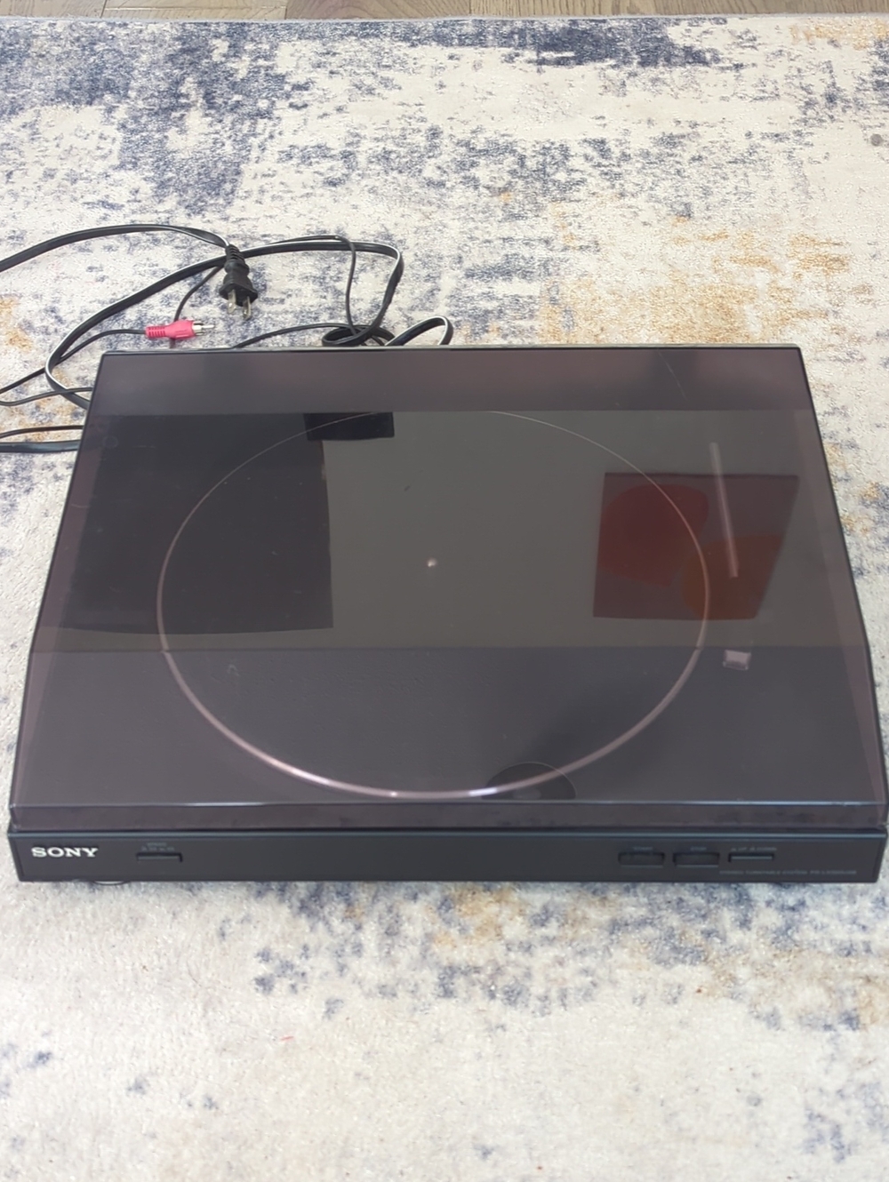 Sony PS-LX300USB Stereo Turntable System Record Player - Good Condition